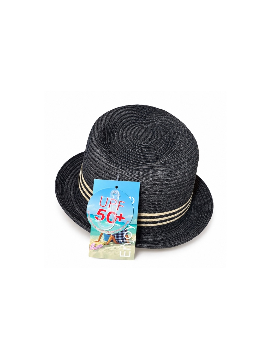 Black Straw Hat
